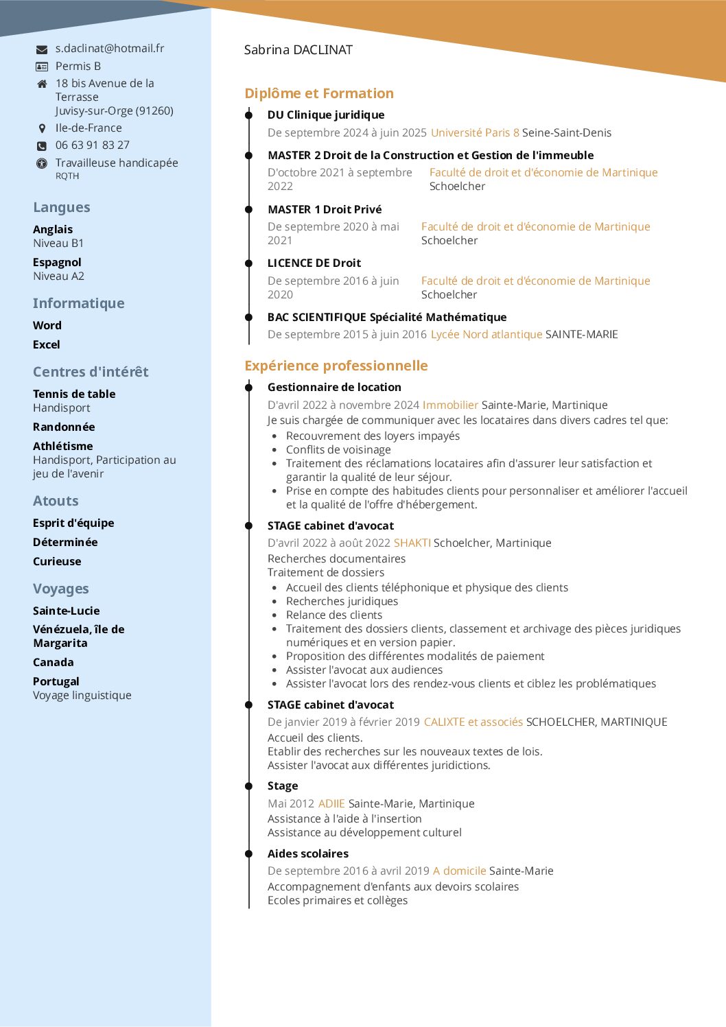 CV SABRINA DACLINAT MGLLS